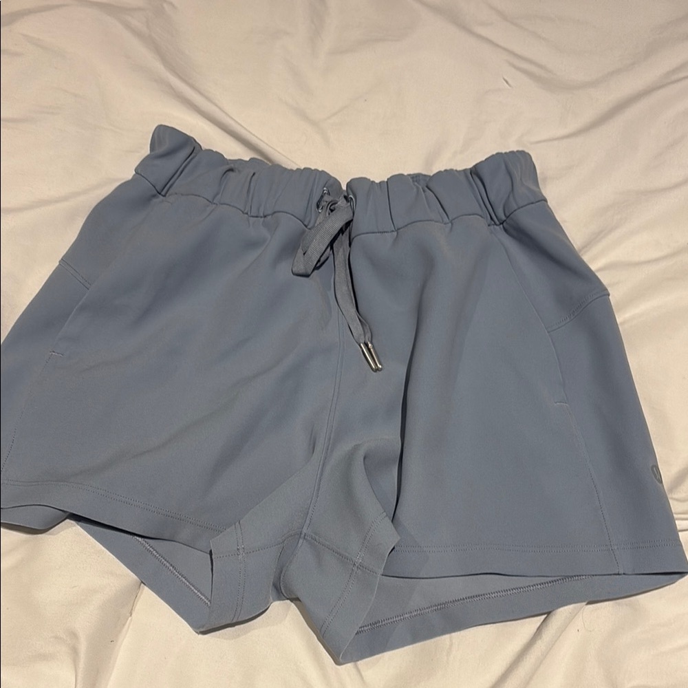 lululemon athletica Light Blue Athletic Shorts